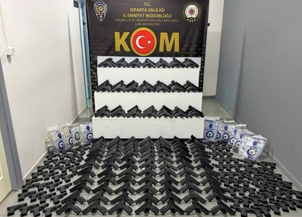 ISPARTA’DA KAÇAK SİLAH OPERASYONU: 1 TUTUKLAMA