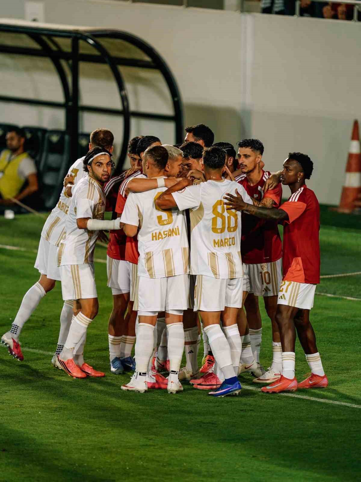 KAYSERİSPOR GALİBİYETLE BAŞLADI