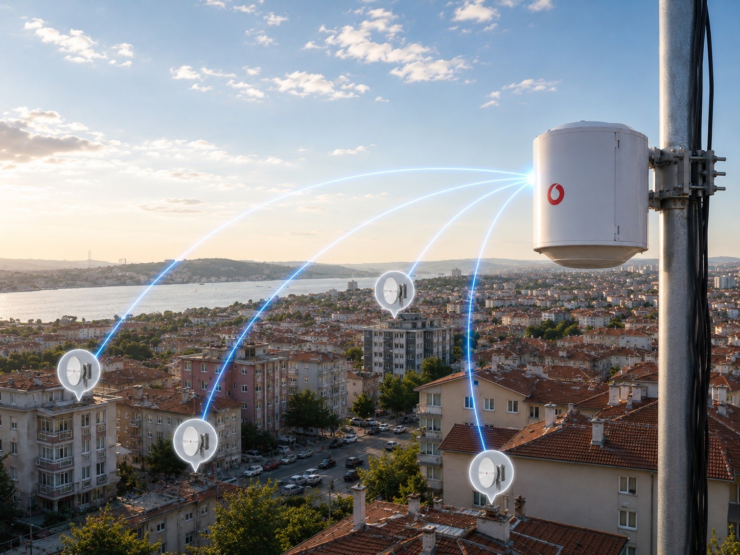ARTAN VERİ VE BAĞLANTI İHTİYACINA VODAFONE’DAN YENİ ANTEN TEKNOLOJİSİ