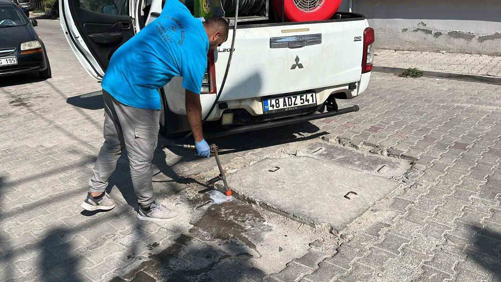 GERMENCİK’TE HAŞERE VE ZARARLILARA KARŞI ETKİN MÜCADELE