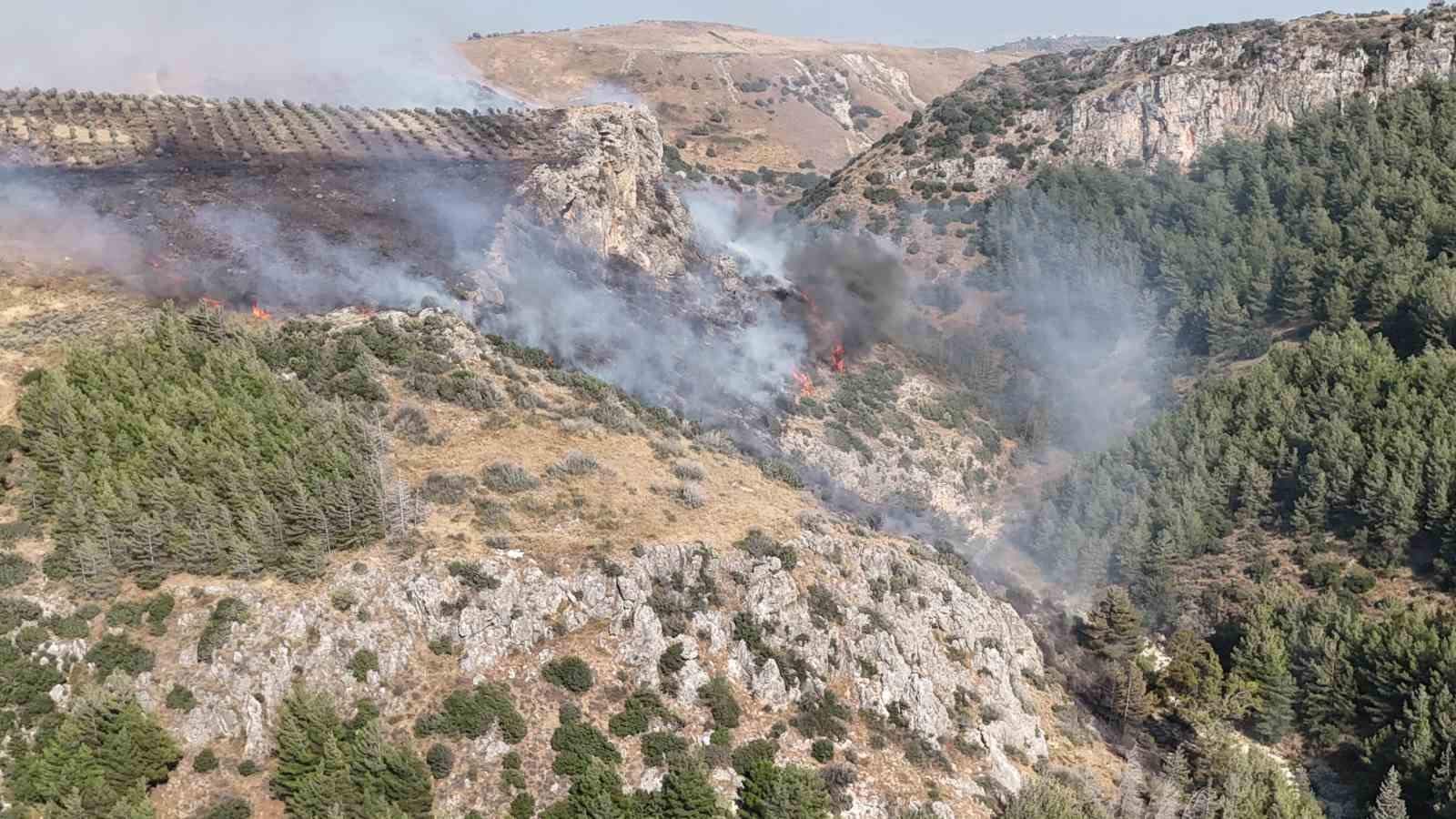 HATAY’DAKİ ORMAN YANGINI KONTROL ALTINA ALINDI