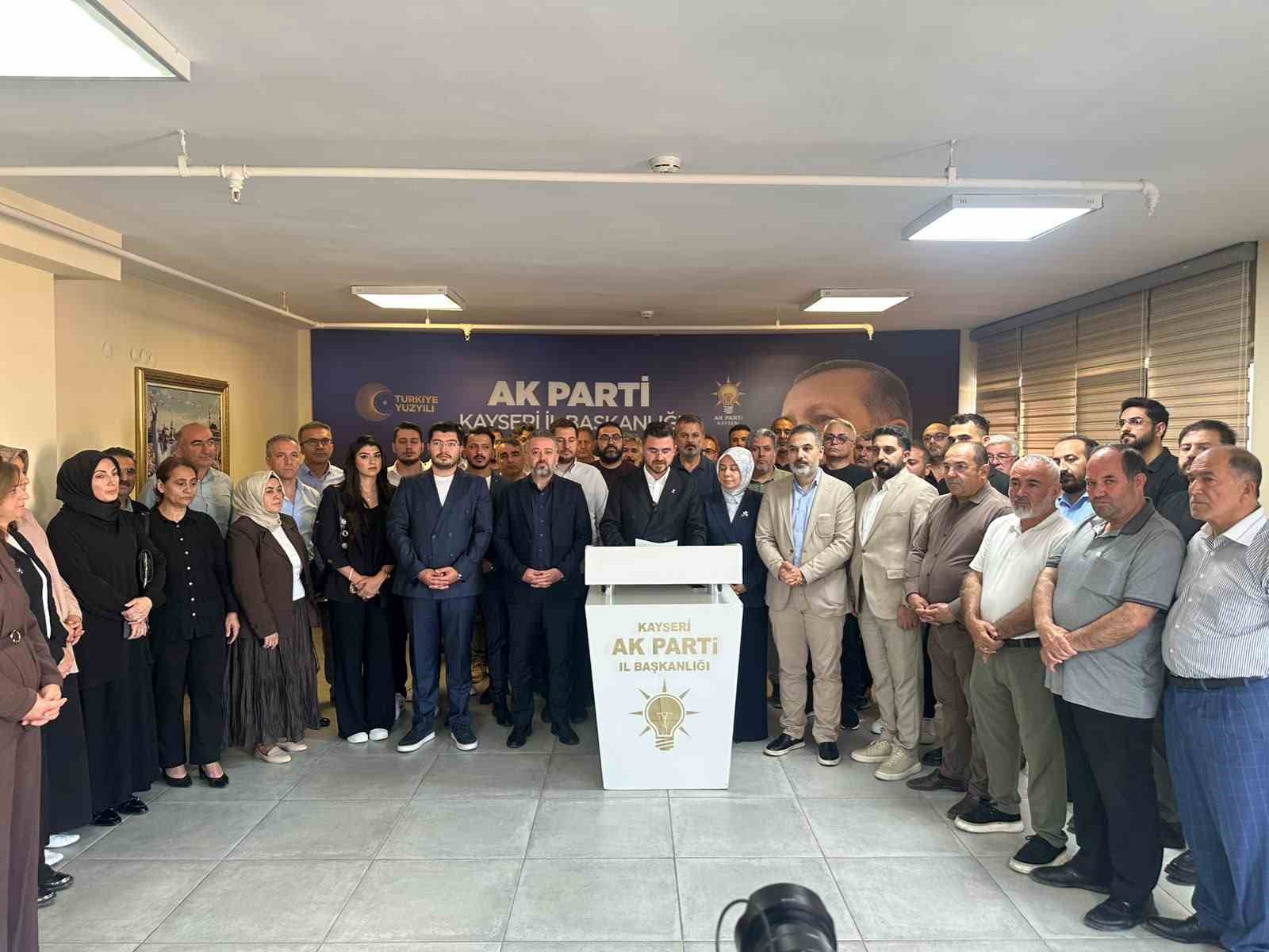 AK PARTİ KAYSERİ İL BAŞKANI OKANDAN: "MİLLETİMİZLE ÇEYREK ASIR, TÜRKİYE GELECEĞE HAZIR"