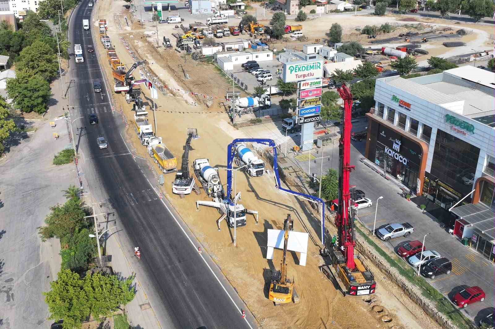 MANİSA’NIN ULAŞIM AĞINA GÜÇ KATACAK PROJESİNDE TEMELLER ATILDI