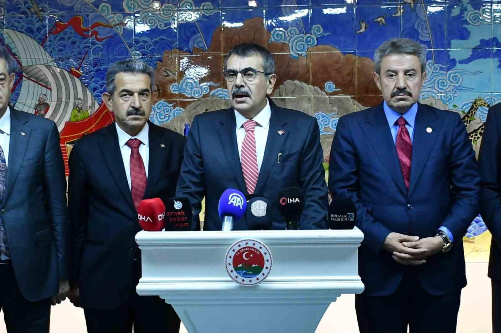 MİLLİ EĞİTİM BAKANI TEKİN: "SÜRECİN SABOTE EDİLMESİNİ HEP BİRLİKTE ENGELLEMELİYİZ"
