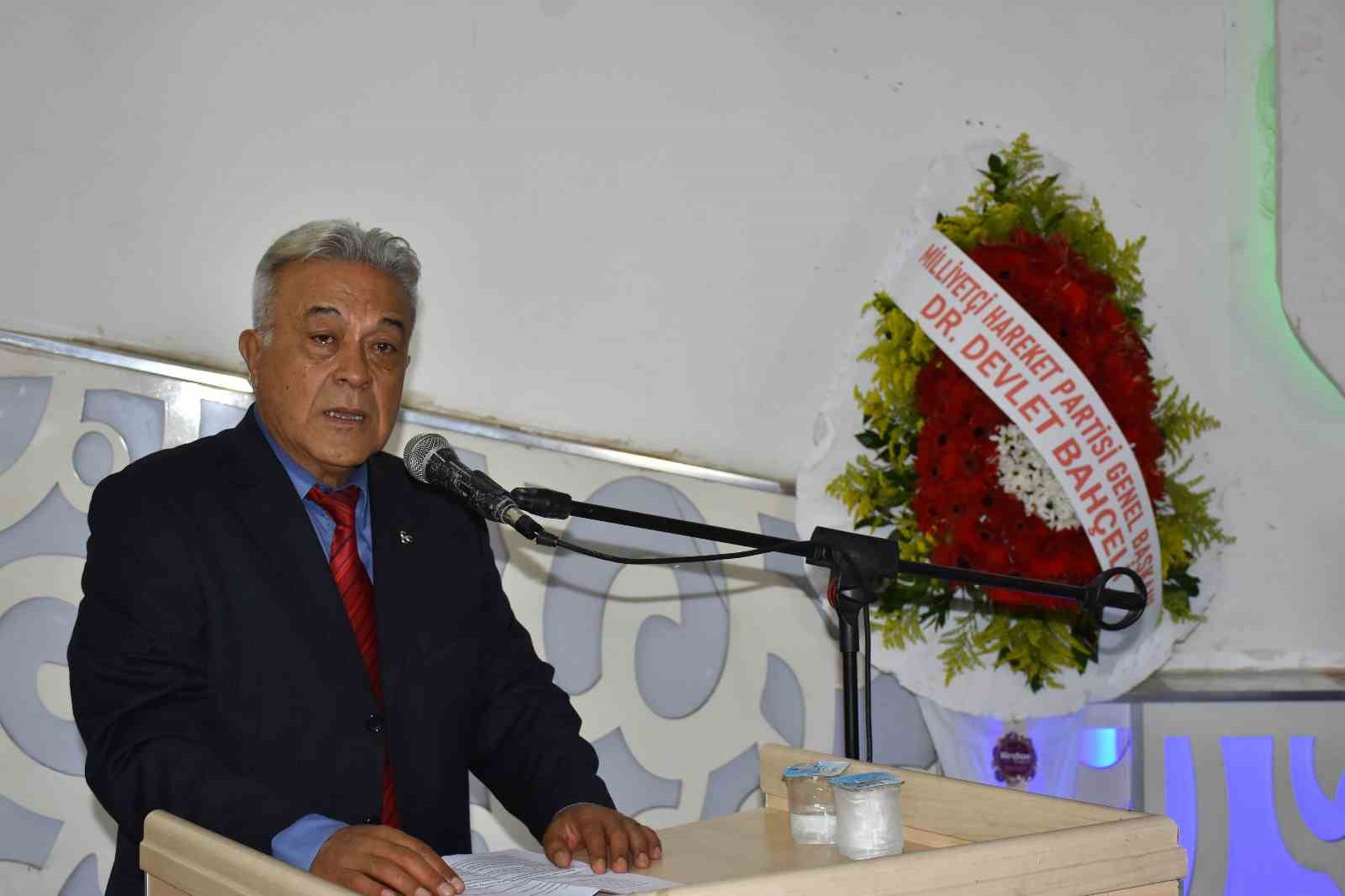 MHP GÖRDES İLÇE BAŞKANLIĞINA TURGUT YILDIZHAN SEÇİLDİ