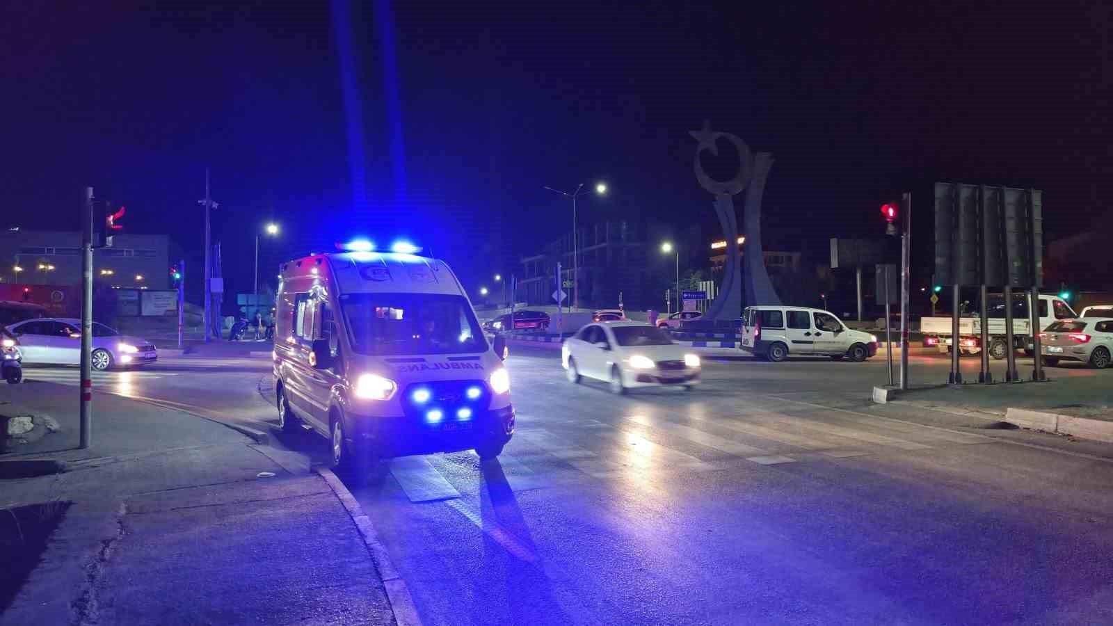 ADIYAMAN’DA MOTOSİKLET DEVRİLDİ: 1 YARALI