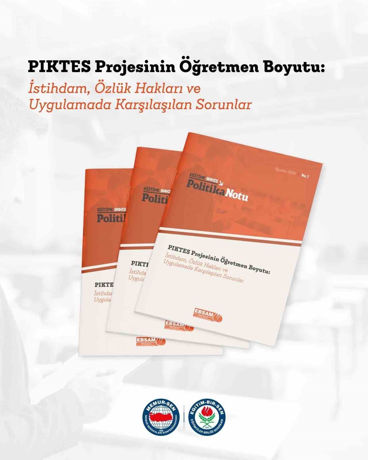 EĞİTİM-BİR-SEN PİKTES ÖĞRETMENLERİNİN SORUNLARINI GÜNDEME TAŞIDI