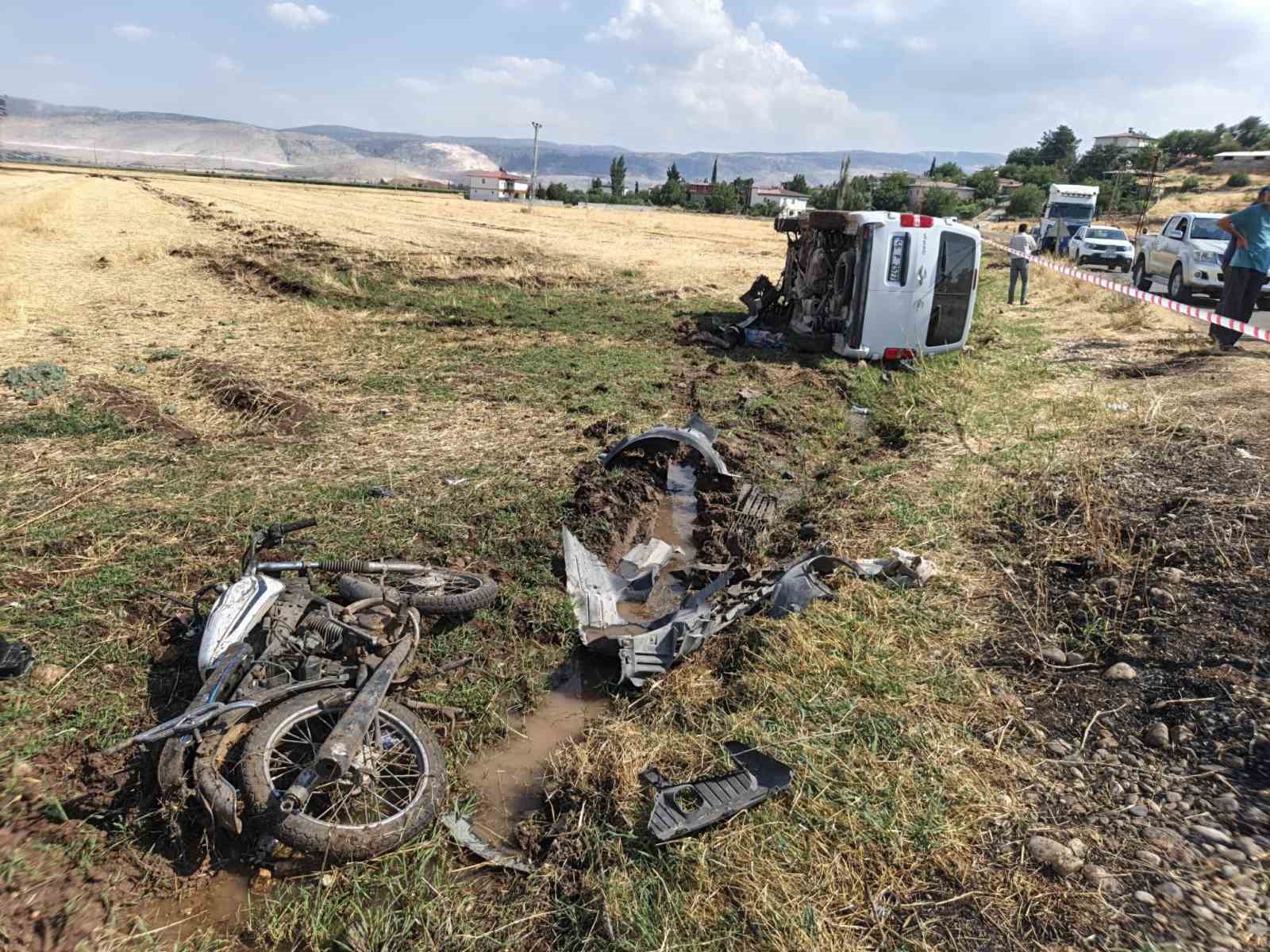 KAHRAMANMARAŞ’TA TRAFİK KAZASI: 1 ÖLÜ