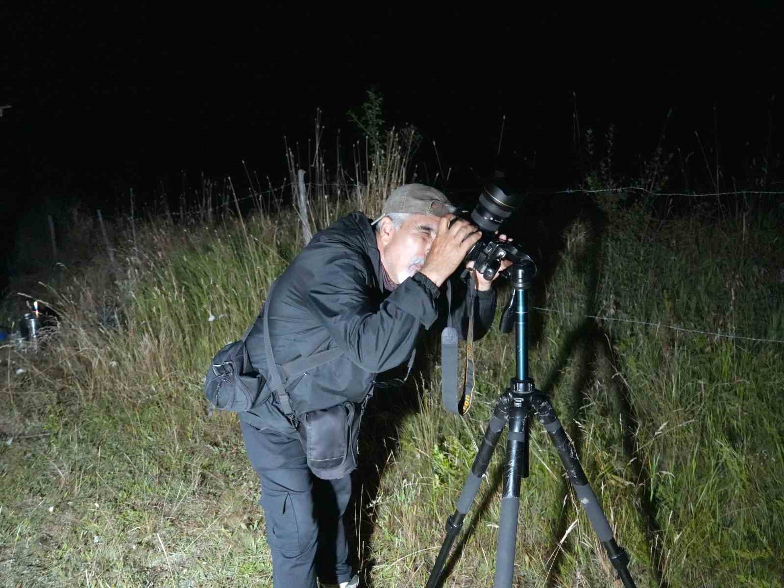 KASTAMONU’DA GÖKYÜZÜ MERAKLILARI PERSEİD METEOR YAĞMURUNU İZLEDİ