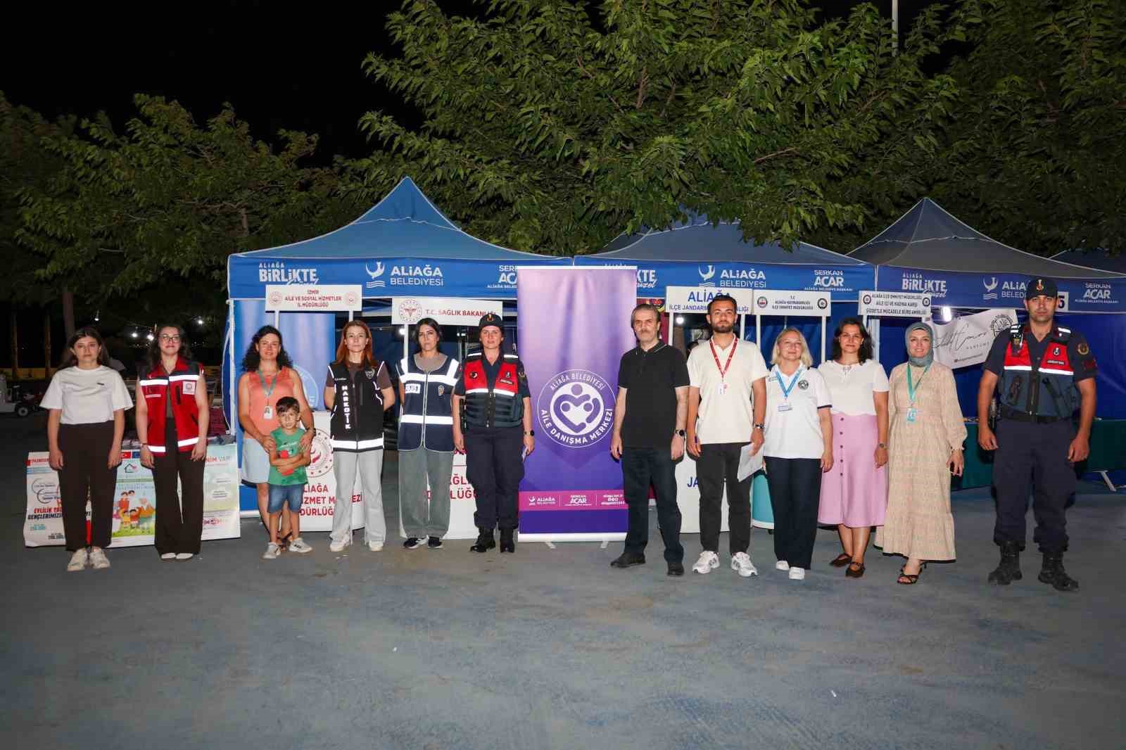 ALİAĞA’DA BAĞIMLILIK VE AİLE FARKINDALIĞI İÇİN BİLGİLENDİRME ÇALIŞMASI