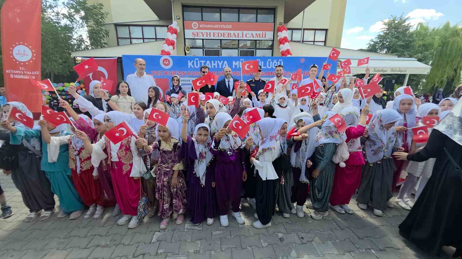 KÜTAHYA’DA YAZ KUR’AN KURSLARI İÇİN COŞKULU FİNAL