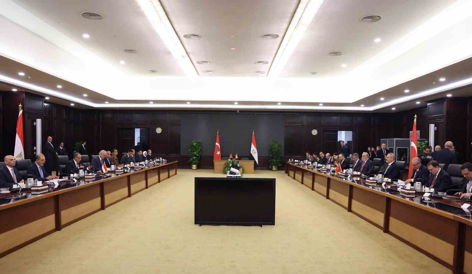 BAKAN FİDAN, TÜRKİYE-MISIR ORTAK PLANLAMA GRUBU İKİNCİ TOPLANTISI’NA KATILDI