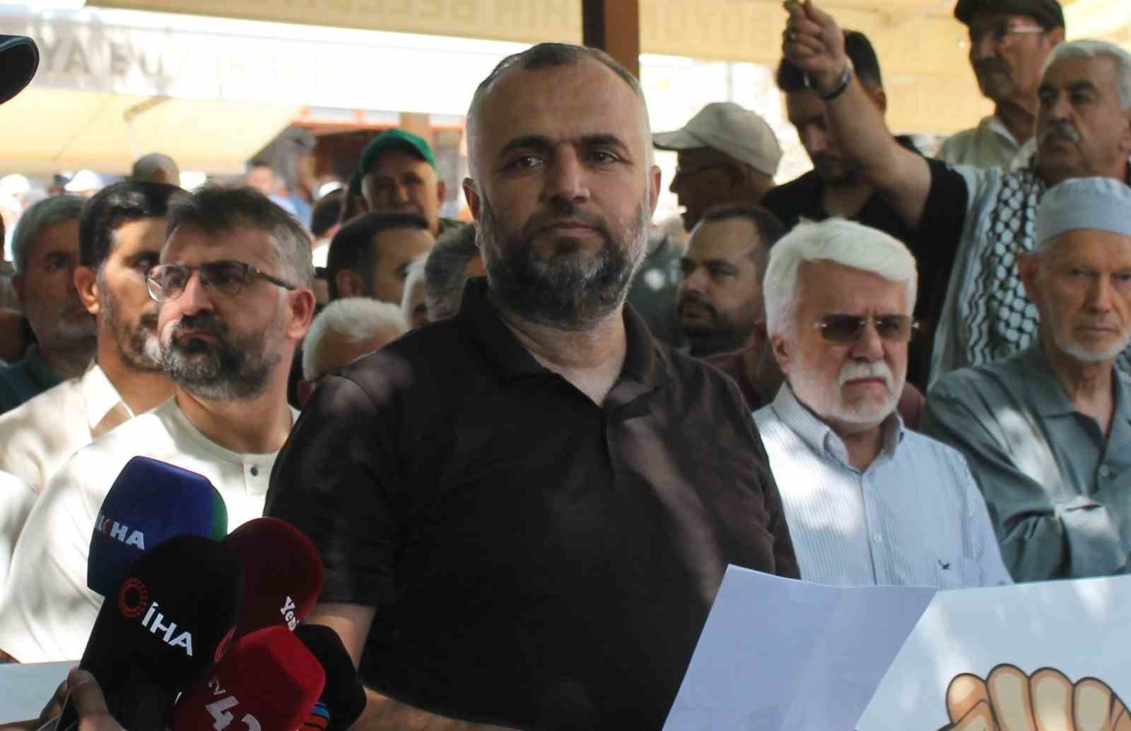 KONYA’DAN SINIR KAPISINDA BEKLETİLEN FİLİSTİN KONVOYU’NA DESTEK
