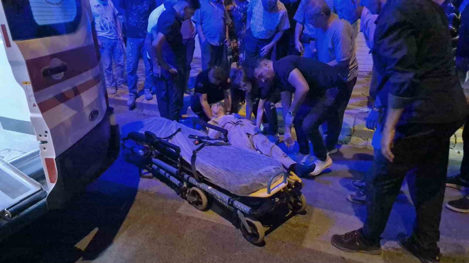 ESKİŞEHİR’DE MOTOSİKLETİN ÇARPTIĞI YAŞLI ADAM YARALANDI