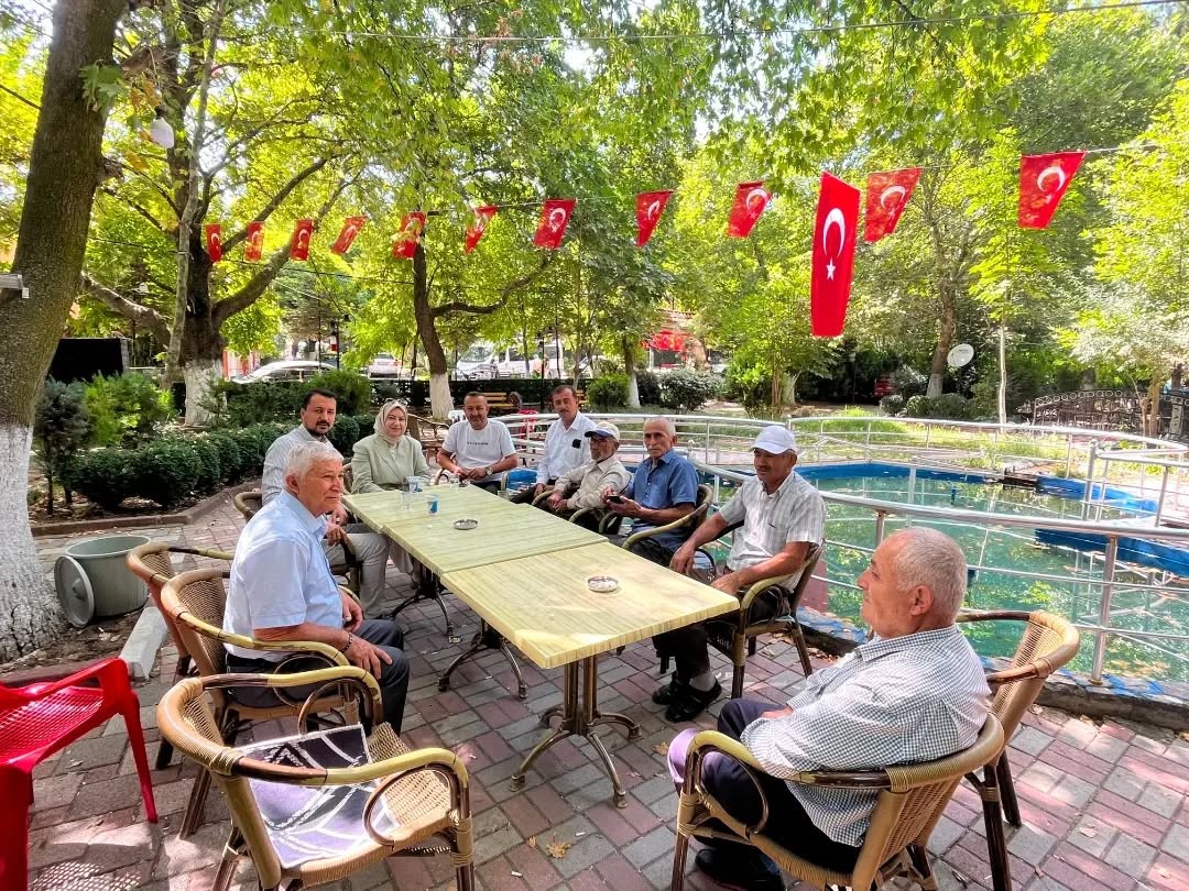 HİSARCIK DEREKÖY’DE "ARAZİ TOPLULAŞTIRMASI" SÖYLEŞİSİ DÜZENLENDİ