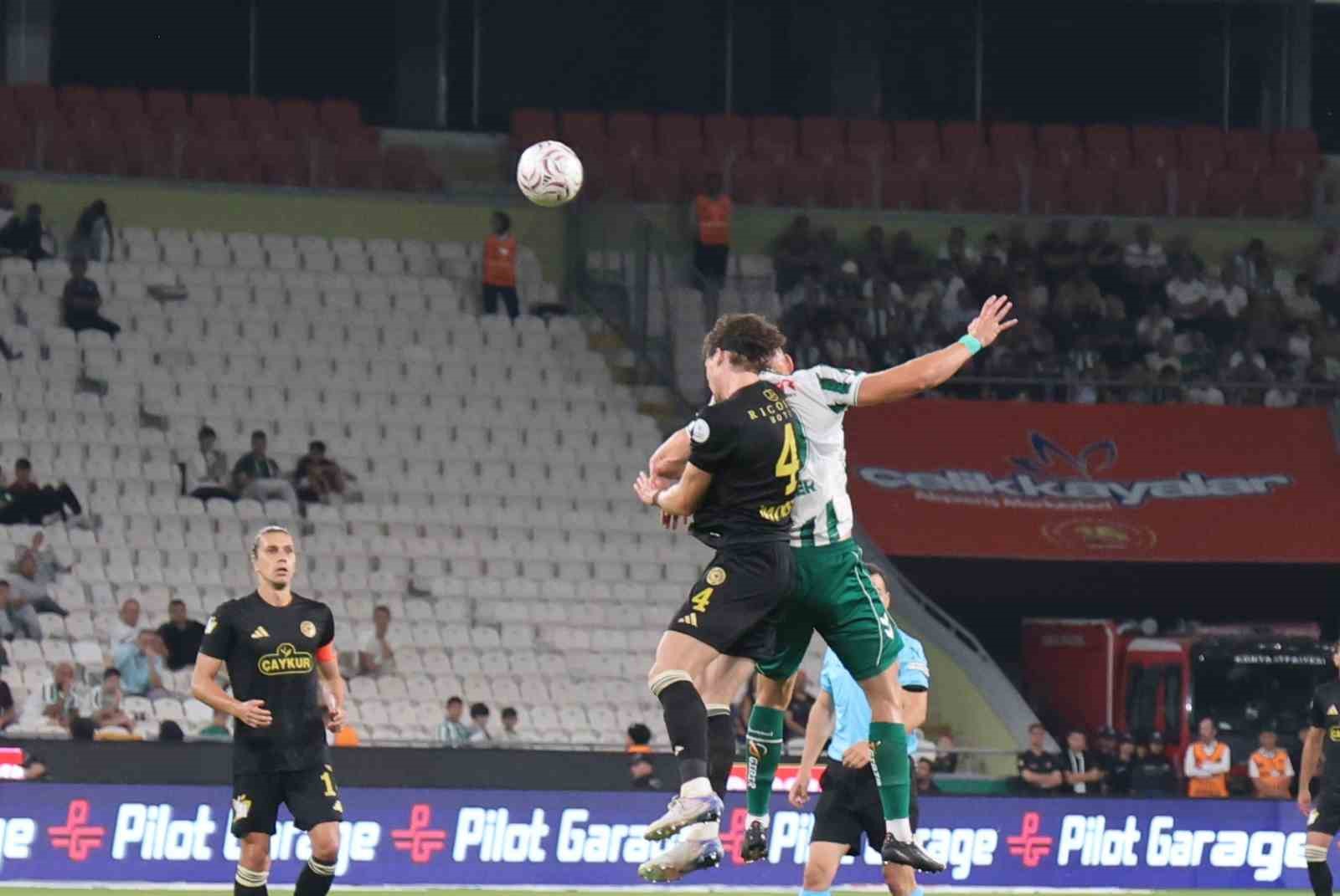 TRENDYOL SÜPER LİG: KONYASPOR: 0 - ÇAYKUR RİZESPOR: 1 (MAÇ SONUCU)