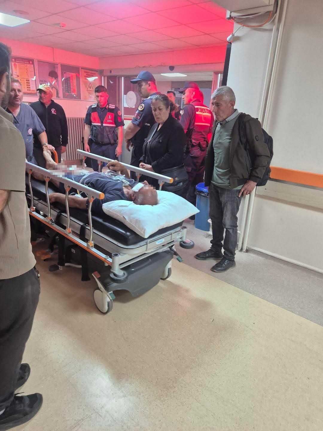 AYININ SALDIRDIĞI ÇOBANI KÖPEKLERİ KURTARDI