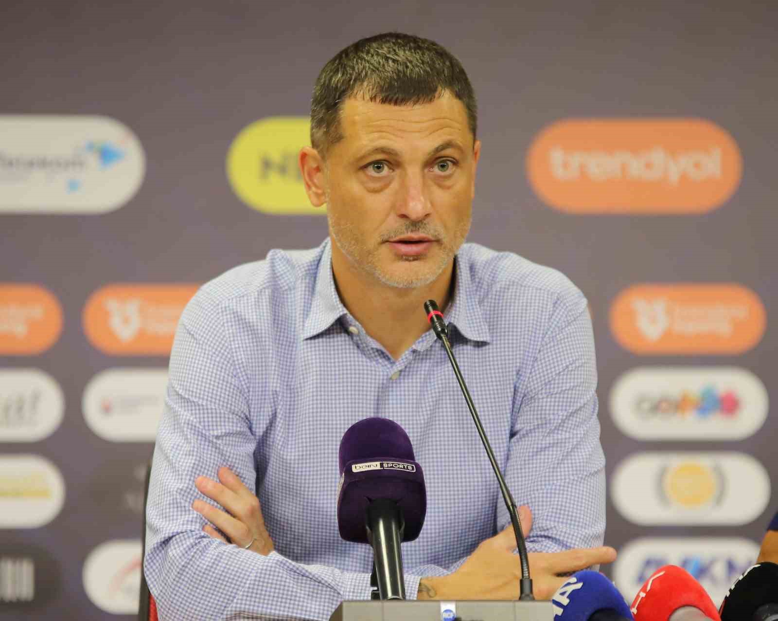 MİREL RADOİ: "BÖYLE BİR MAÇTA 1 PUAN ALMAK DA BİZİM İÇİN ÖNEMLİ"