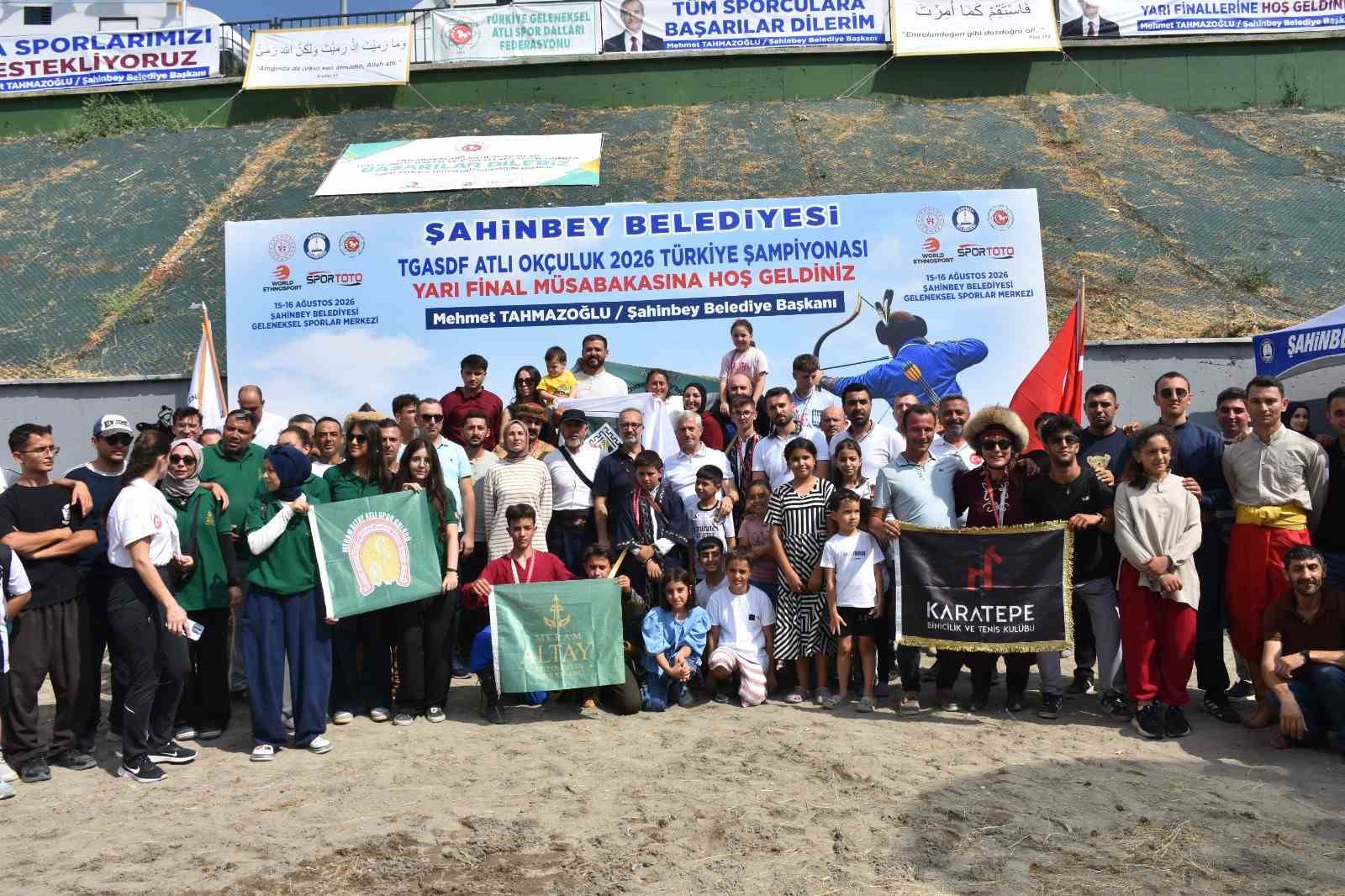 ATLI OKÇULUK TÜRKİYE ŞAMPİYONASI YARI FİNALİ GAZİANTEP’TE YAPILDI