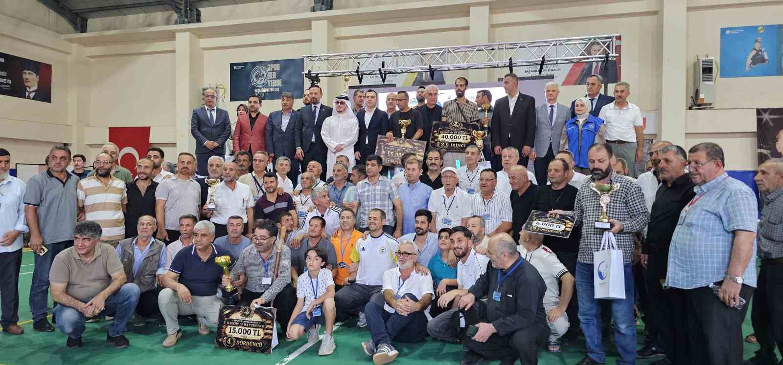 HASKÖY’DE ULUSLARARASI DAMA TURNUVASI TAMAMLANDI: 185 BİN TL’LİK ÖDÜLLER SAHİPLERİNİ BULDU
