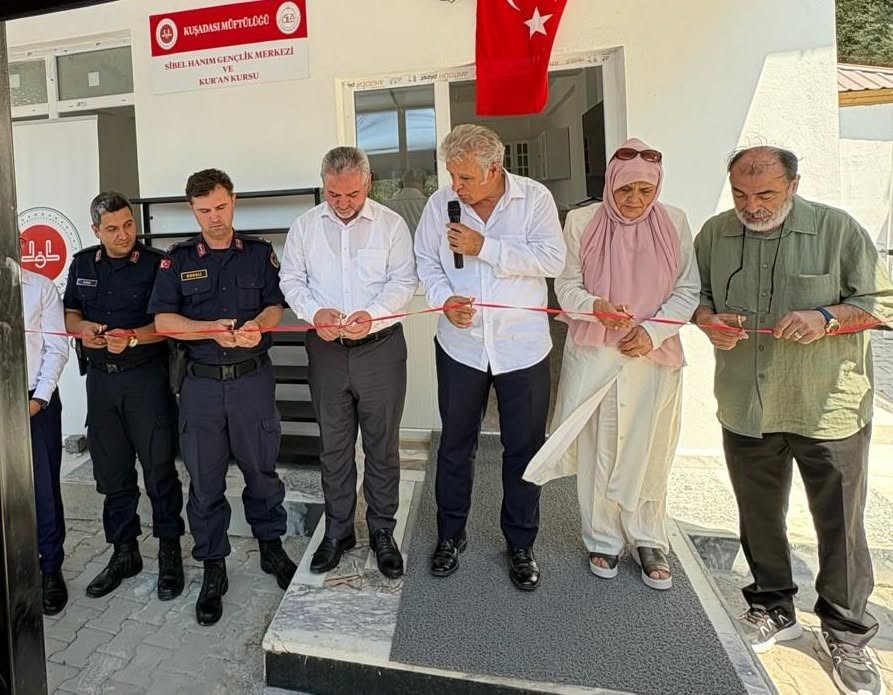 SİBEL HANIM GENÇLİK MERKEZİ VE KUR’AN KURSU DUALARLA HİZMETE AÇILDI