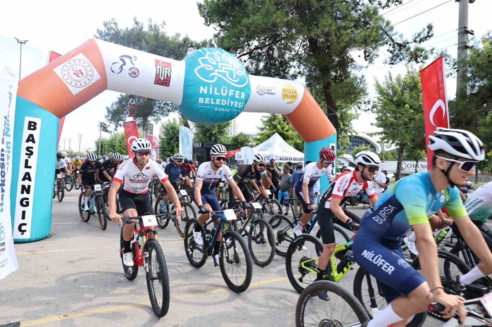 MYSİA YOLLARI’NDA DAĞ BİSİKLETİ MARATONU