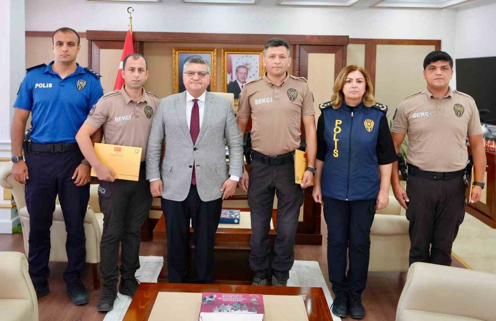 SİNOP’TA BAŞARILI BEKÇİLERE ÖDÜL