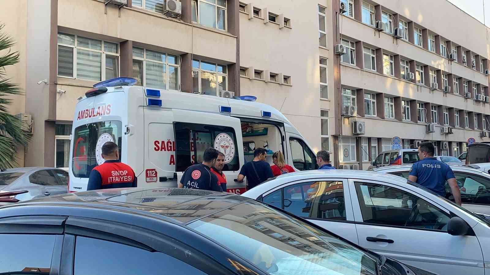 SİNOP’TA İNTİHAR GİRİŞİMİ EKİPLERİ TEYAKKUZA GEÇİRDİ