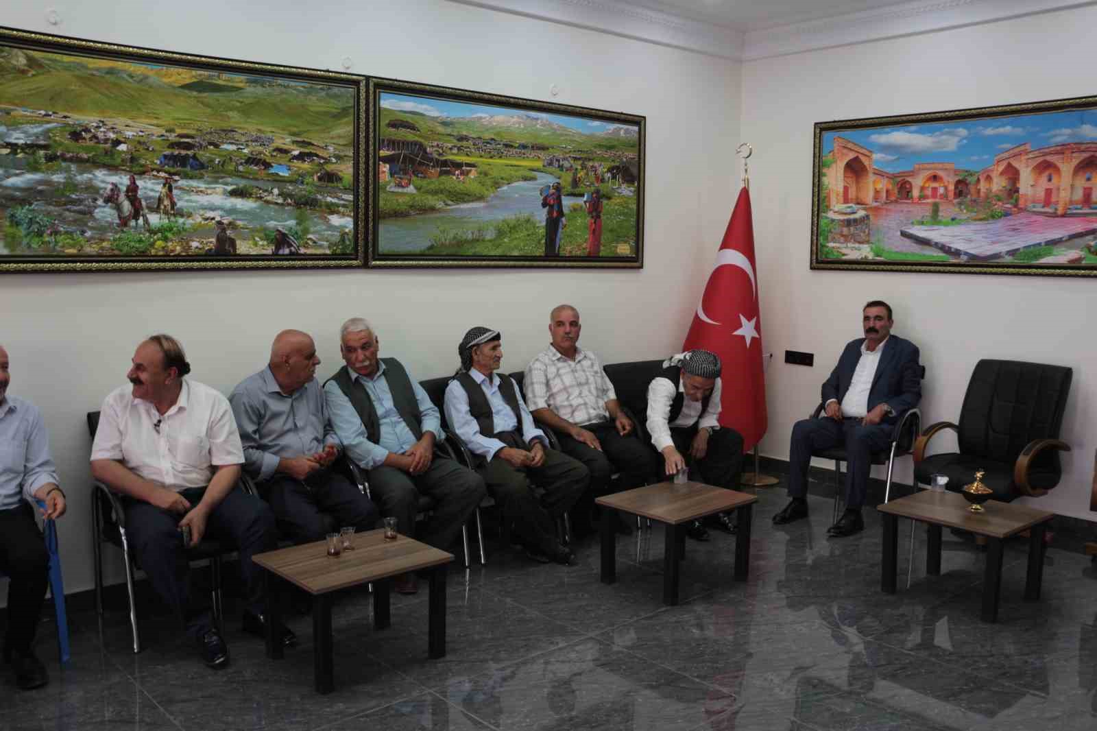 ŞIRNAK’TA AŞİRET LİDERLERİ VE KANAAT ÖNDERLERİNDEN "ÇERÇEVE YASA"YA TAM DESTEK
