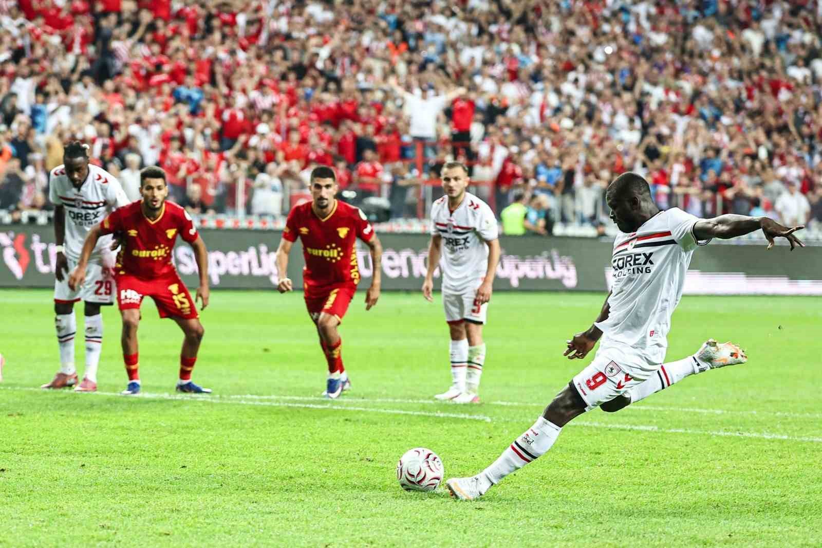 TRENDYOL SÜPER LİG: SAMSUNSPOR: 3 - GÖZTEPE: 3 (MAÇ SONUCU)