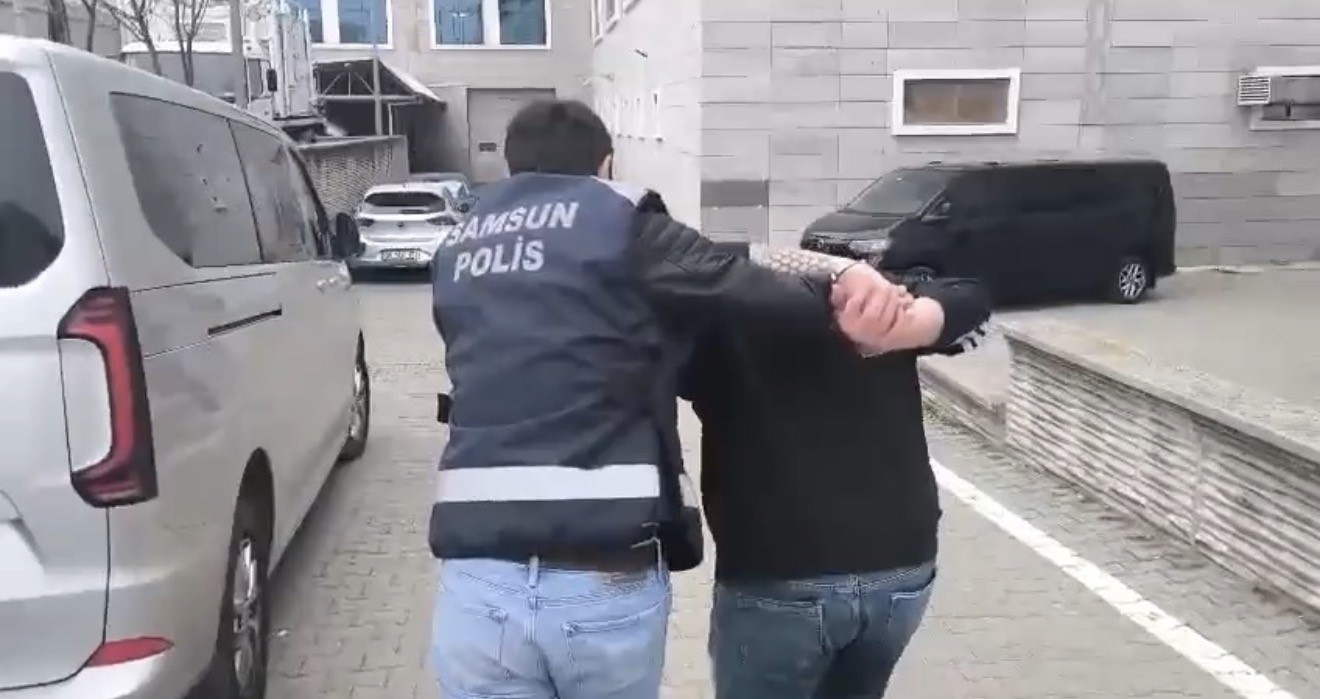 SAMSUN’DA 8 YIL 4 AY HAPİS CEZASIYLA ARANAN ŞAHIS YAKALANDI