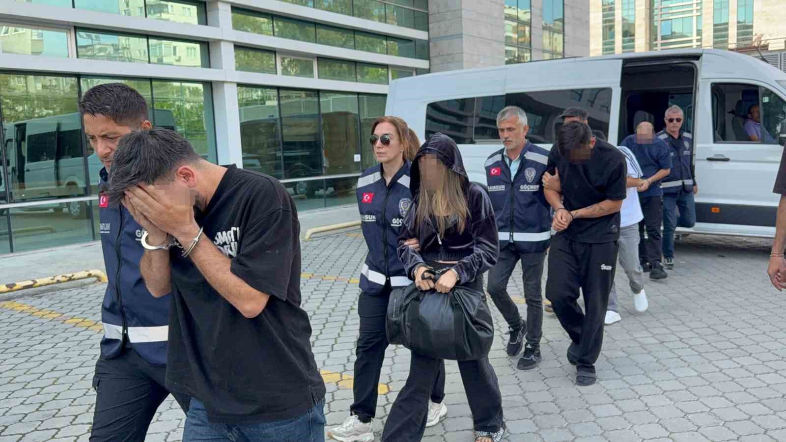 SAMSUN’DA FUHUŞ OPERASYONUNDA 4 KİŞİ TUTUKLANDI