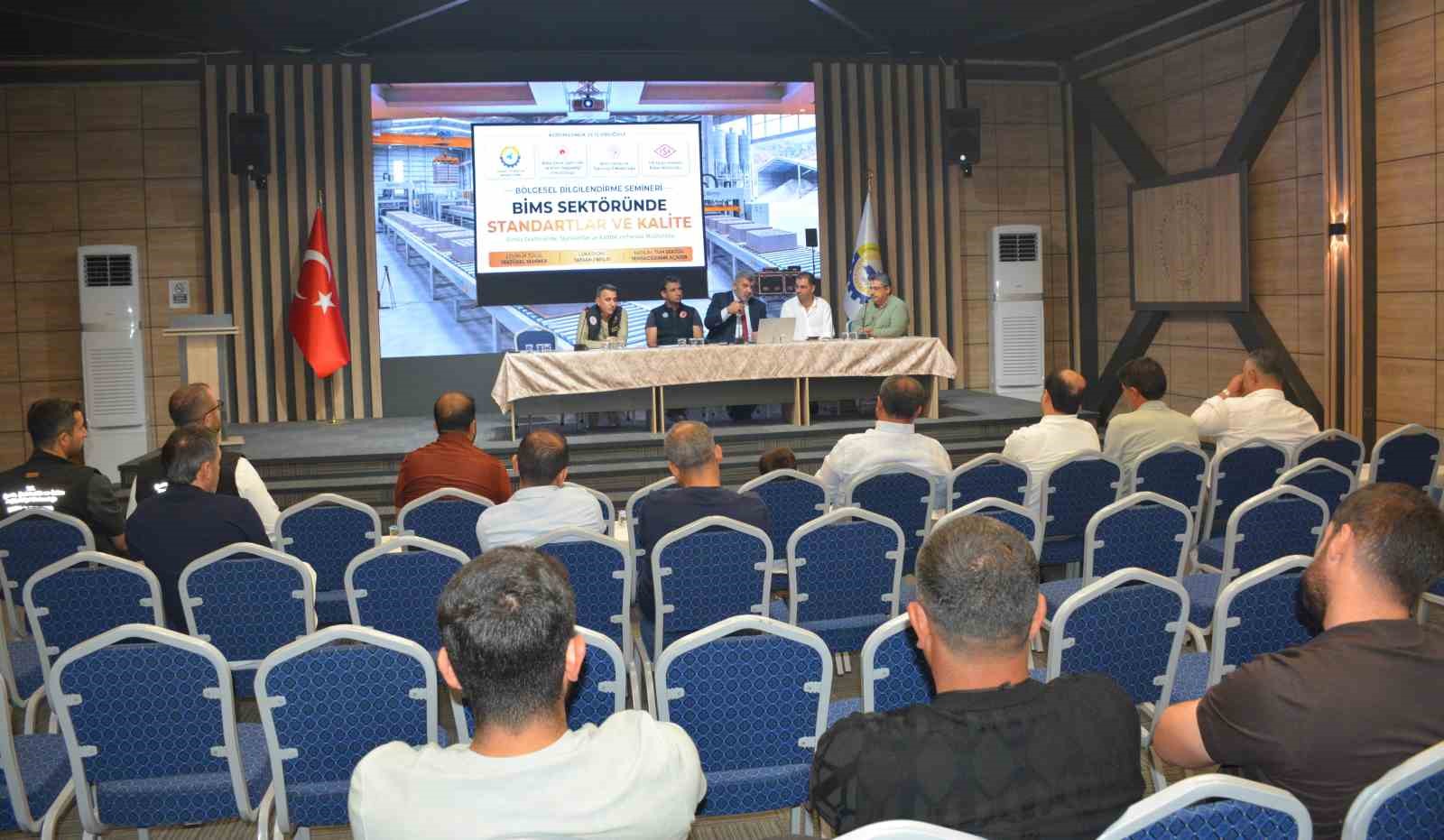 TATVAN’DA BİMS SEKTÖRÜNE YÖNELİK "STANDARTLAR VE KALİTE" SEMİNERİ DÜZENLENDİ
