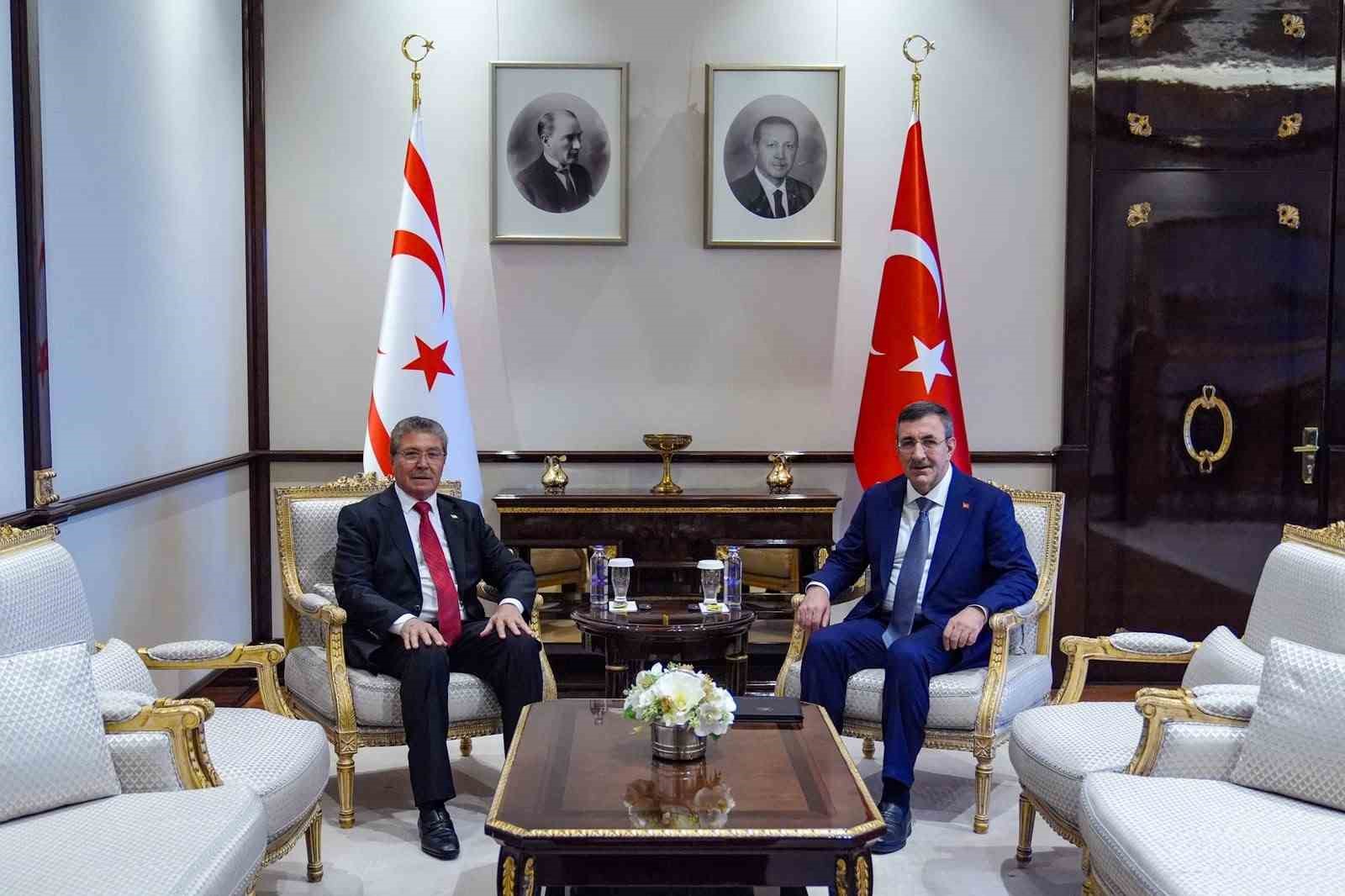CUMHURBAŞKANI YARDIMCISI YILMAZ: "KKTC’NİN KALKINMASI VE GÜÇLENMESİ İÇİN OMUZ OMUZA ÇALIŞMAYI SÜRDÜRECEĞİZ"