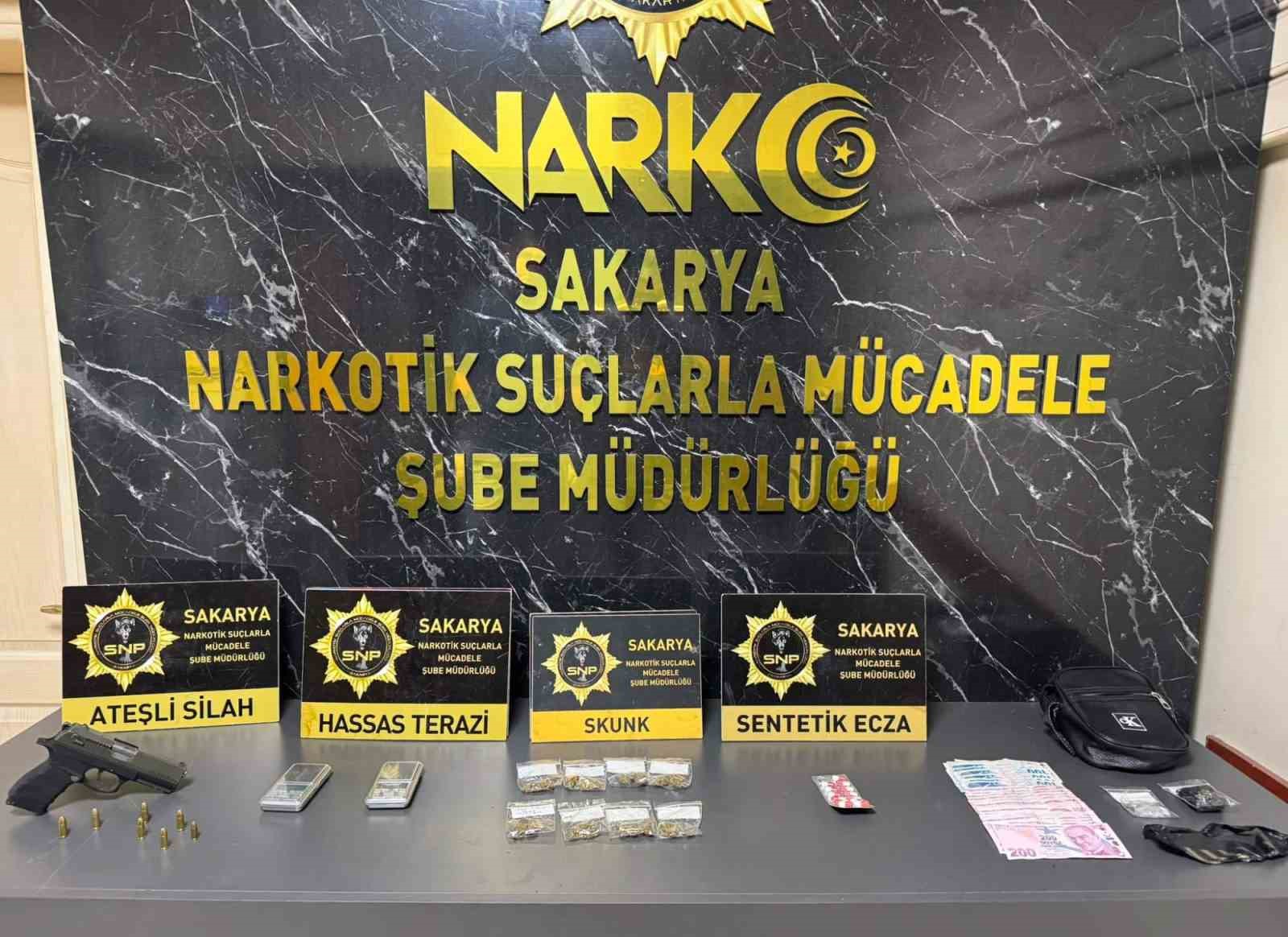 SAKARYA’DA UYUŞTURUCU OPERASYONU: 2 TUTUKLAMA