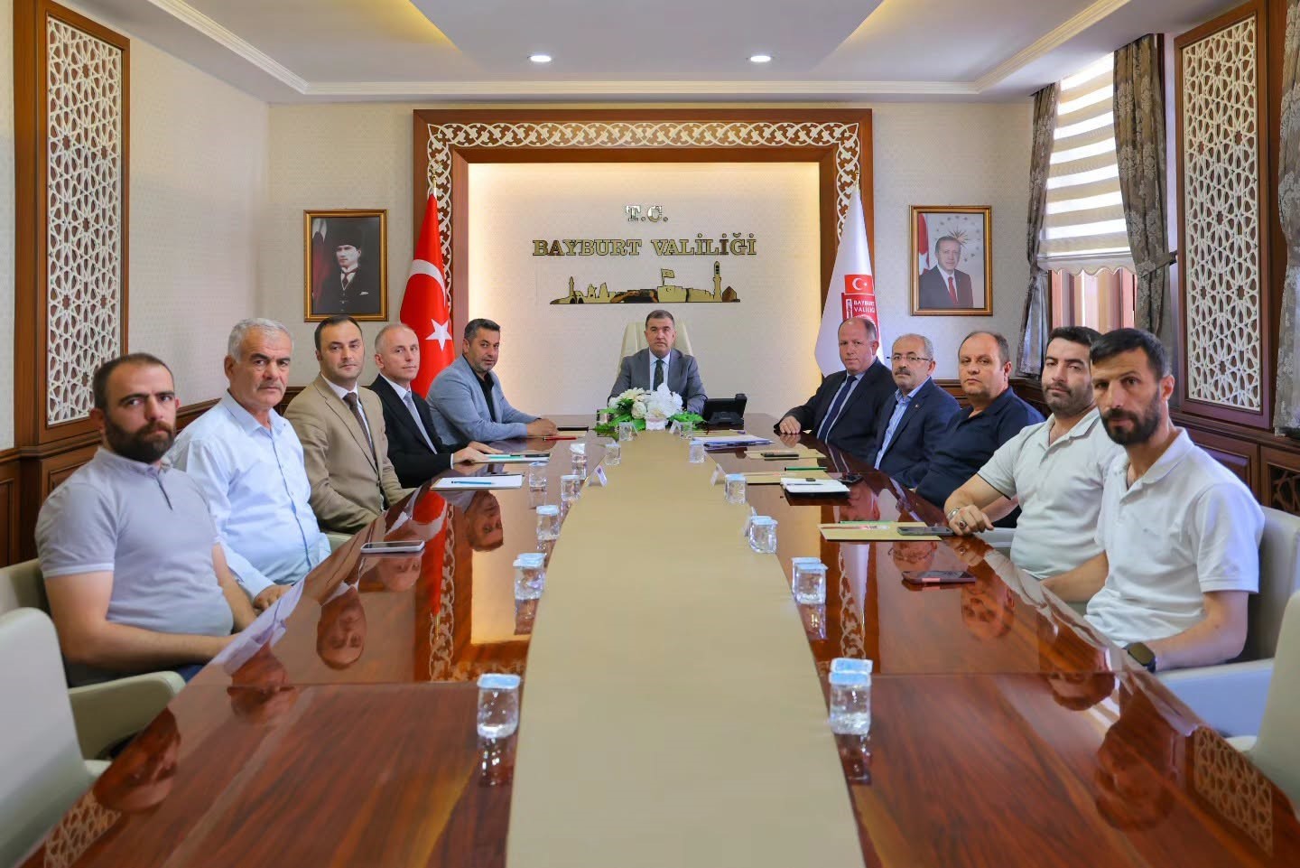 BAYBURT OSB’NİN ALTYAPISI MASAYA YATIRILDI