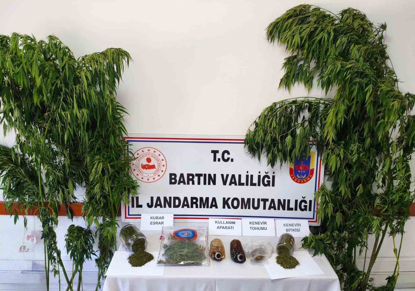 BARTIN’DA UYUŞTURUCU OPERASYONU: 1 GÖZALTI