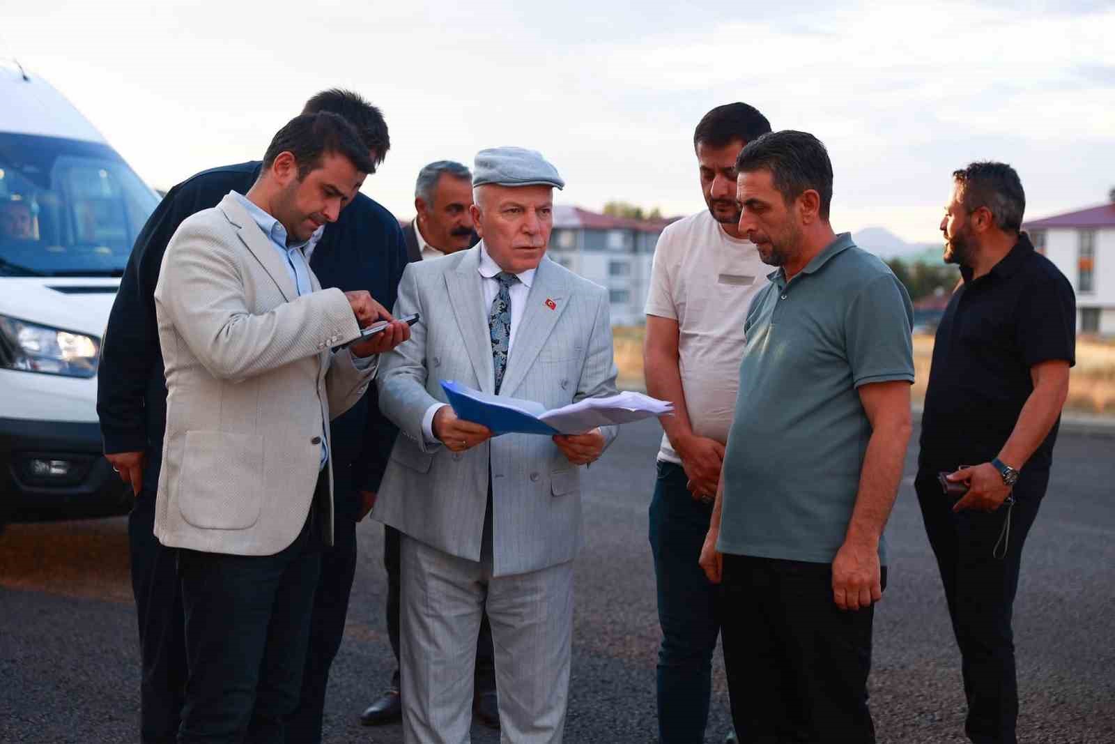 BAŞKAN SEKMEN’DEN YILDIZKENT VE DADAŞKENT’E SAHA ÇIKARMASI