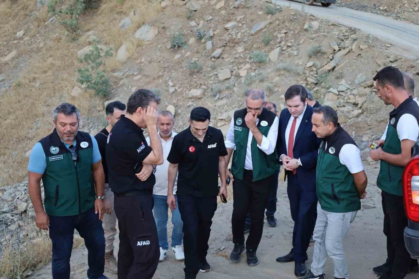 TAŞDELEN’DE AFET RİSKİNE KARŞI KURUMLAR SAHADA