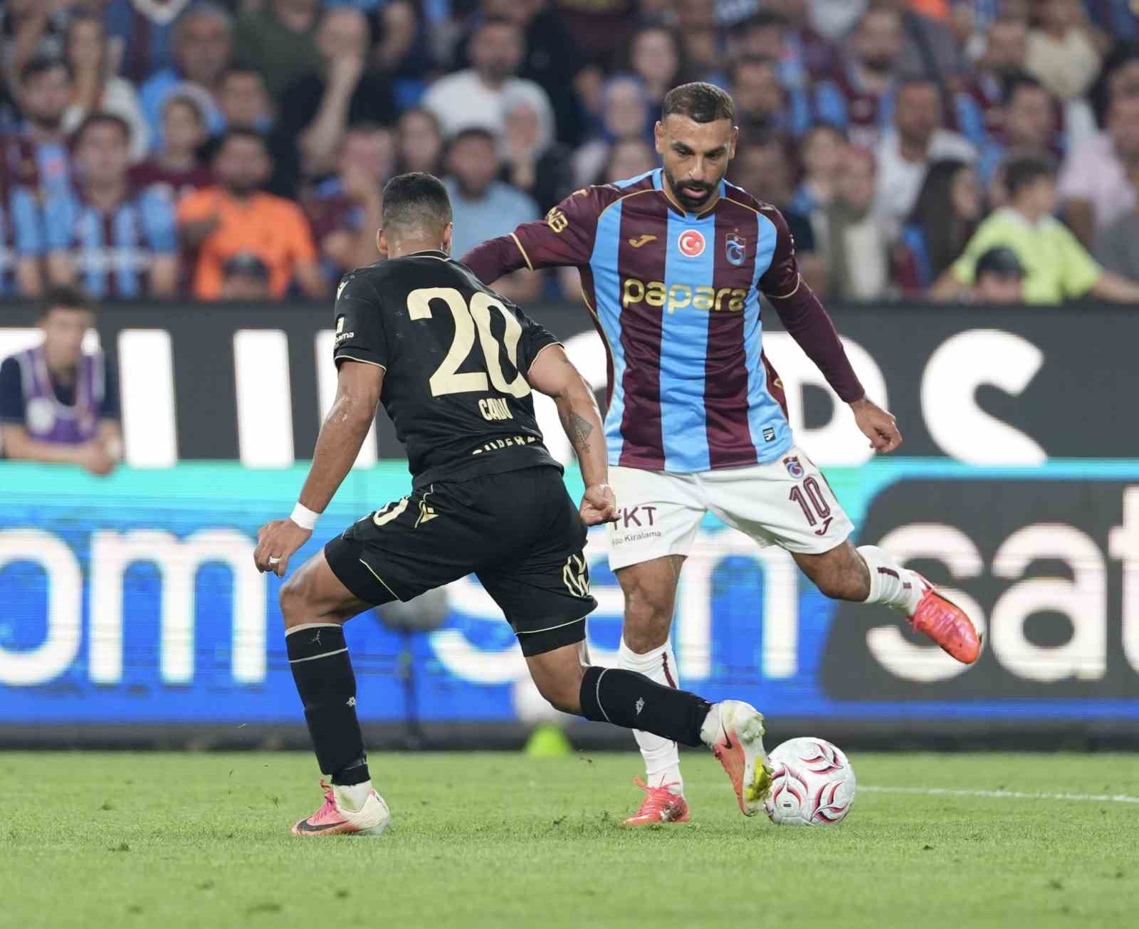 UEFA AVRUPA LİGİ: TRABZONSPOR: 0 - FERENCVAROS: 1 (MAÇ SONUCU)