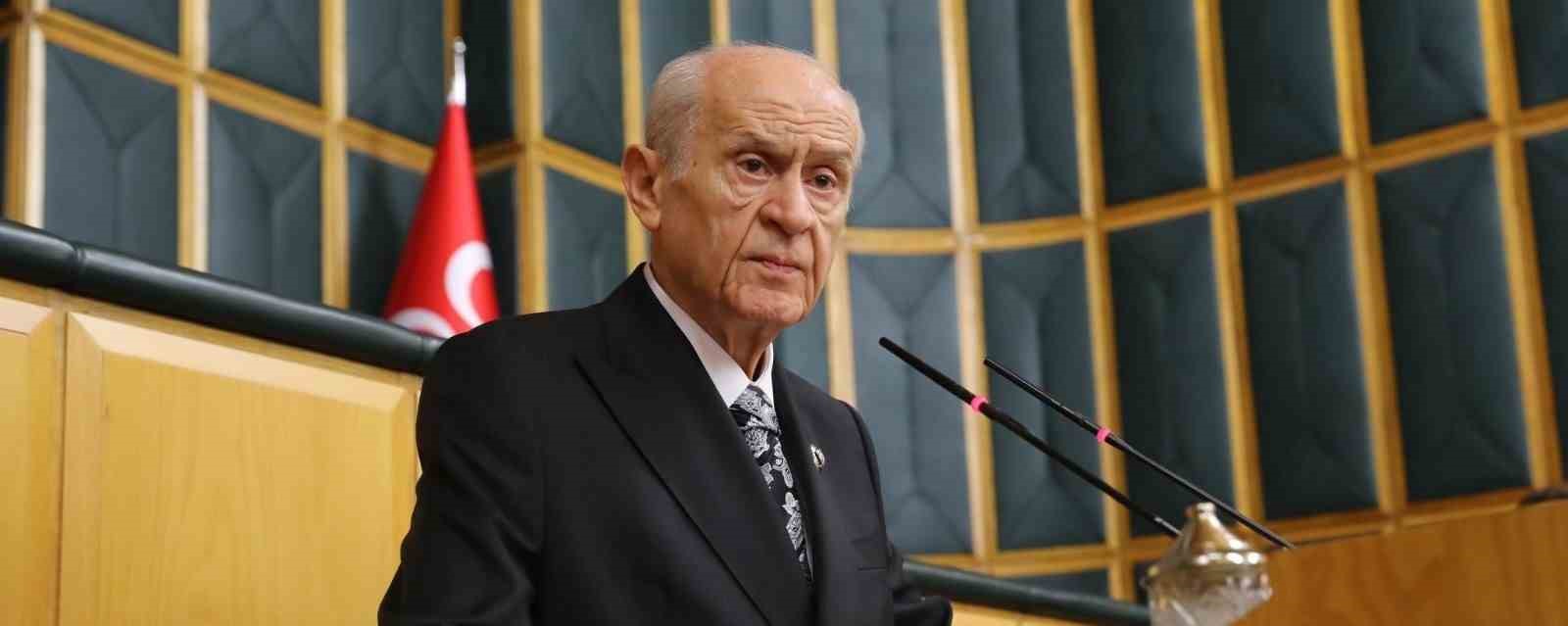 MHP LİDERİ BAHÇELİ: "İSRAİL’İN ULUSLARARASI HUKUK ÇERÇEVESİNDE ETKİSİZLEŞTİRİLMESİ, ERTELENEMEZ BİR ZORUNLULUK HALİNE GELMİŞTİR"