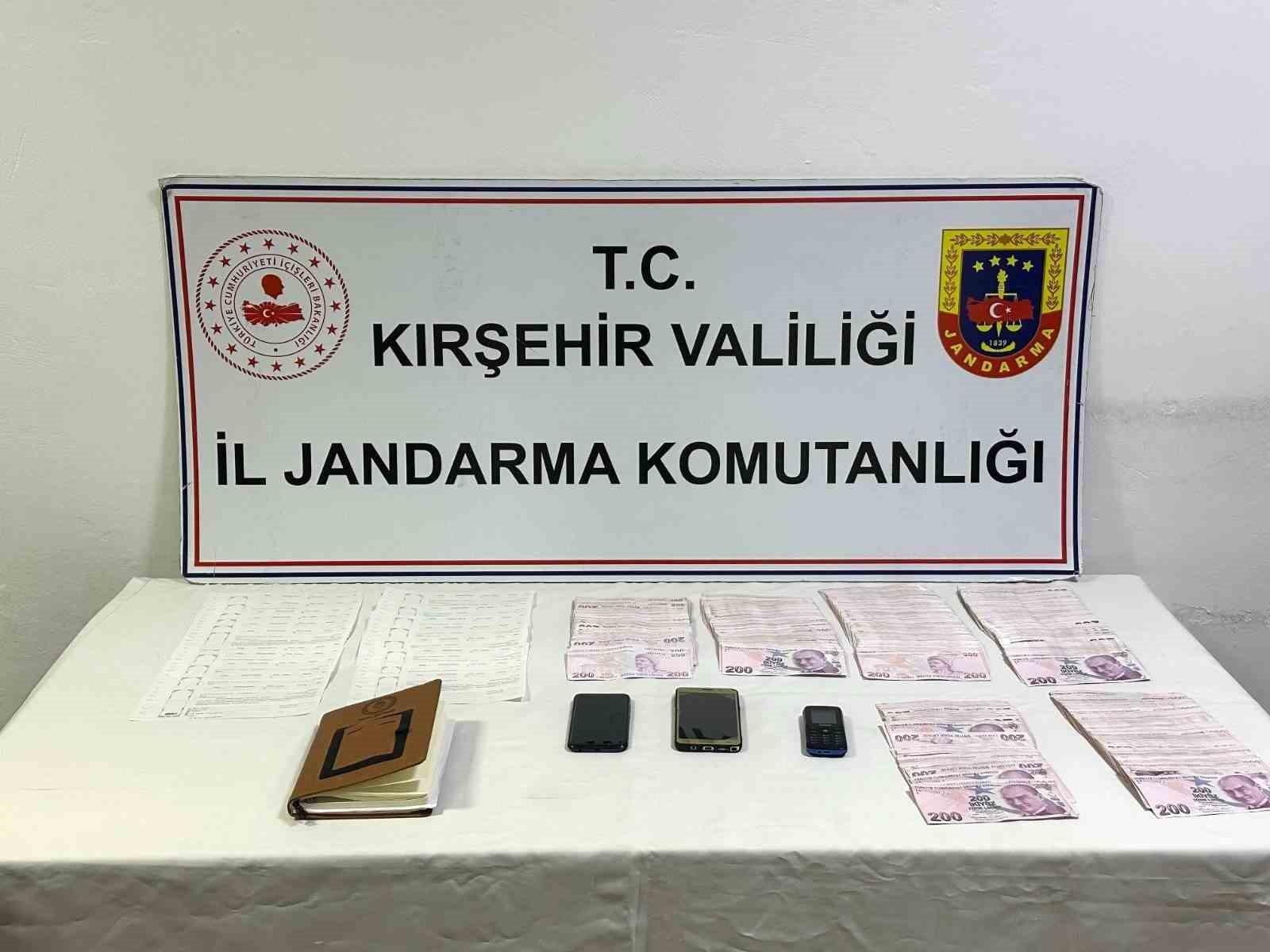 KIRŞEHİR’DE TEFECİLİK OPERASYONU: 712 MİLYON LİRALIK HESAP HAREKETİ TESPİT EDİLDİ