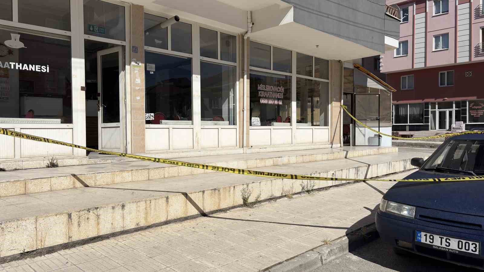 ÇORUM’DA BIÇAKLI KAVGA: 1 ÖLÜ, 1 YARALI