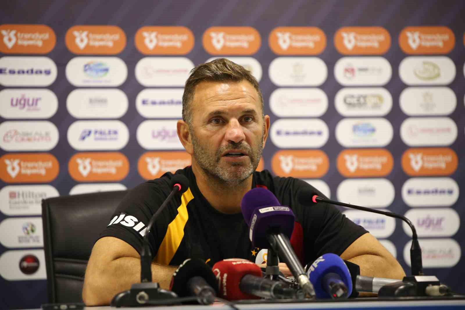 OKAN BURUK: "BİZİM İÇİN ÇOK RAHAT BİR MAÇ GEÇTİ"