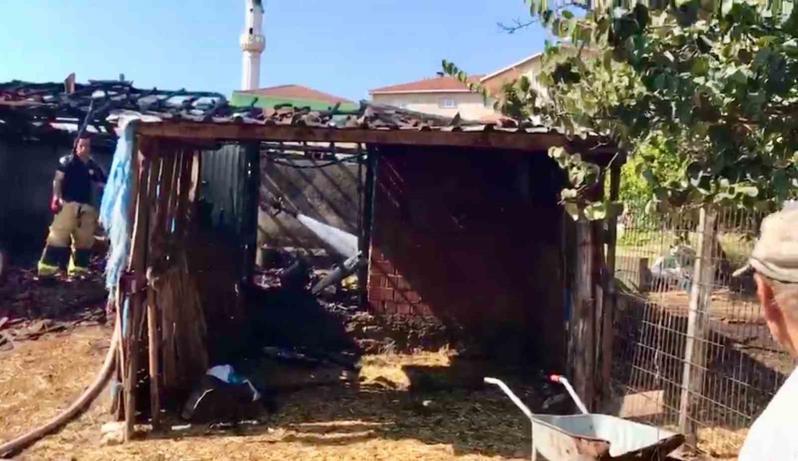ÇANAKKALE’DE AHIRDA ÇIKAN YANGIN SÖNDÜRÜLDÜ