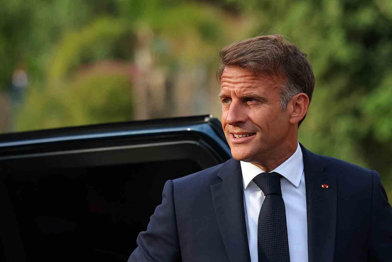 MACRON’DAN UKRAYNA’YA HAVA SAVUNMA FÜZESİ TAAHHÜDÜ