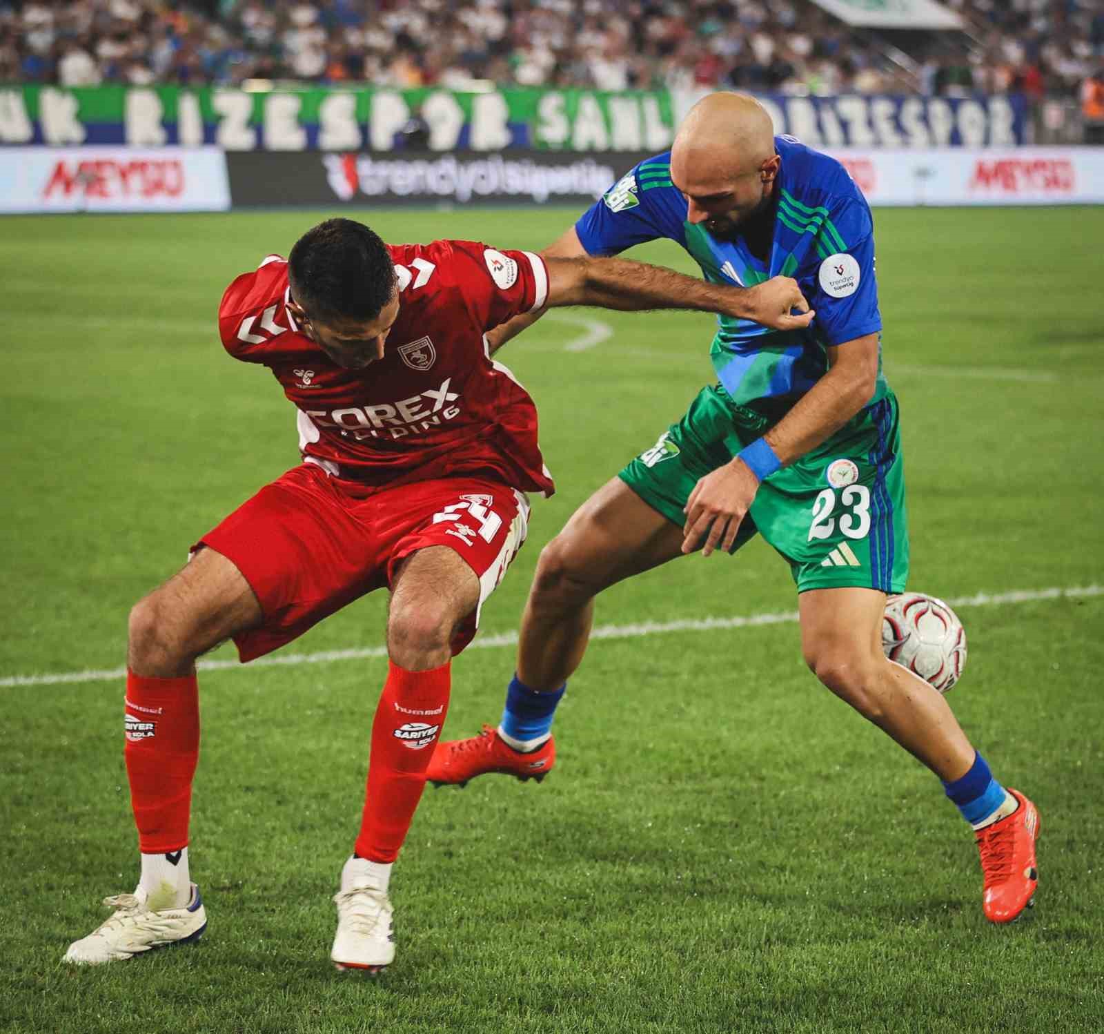 TRENDYOL SÜPER LİG: ÇAYKUR RİZESPOR: 0 - SAMSUNSPOR: 2 (MAÇ SONUCU)