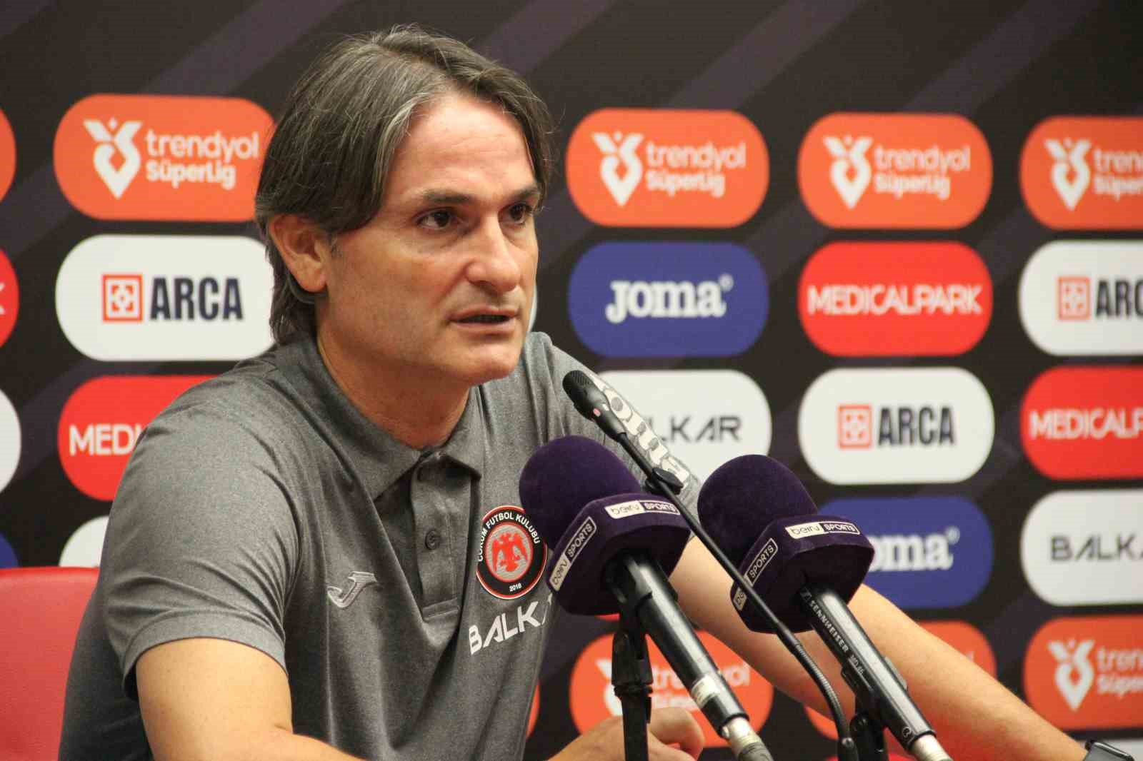 TAMER SİVRİKAYA: "BUGÜN BİZ İYİ OYNAYARAK KAYBETTİK"