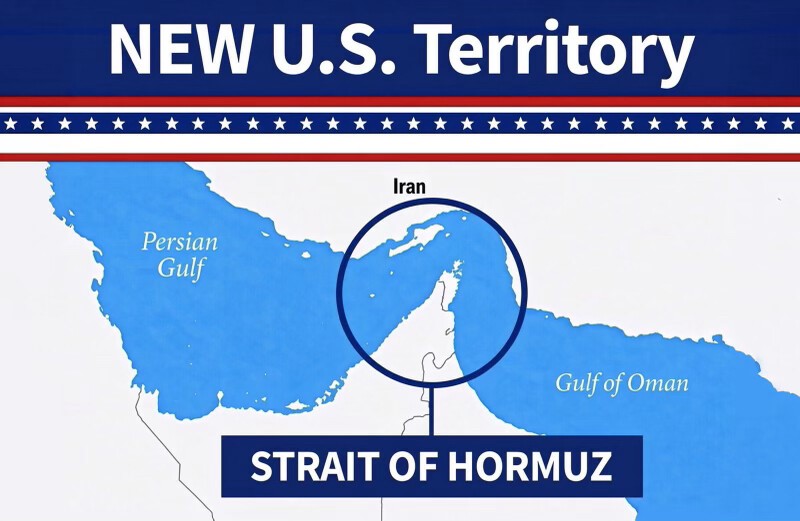 TRUMP’TAN İKİNCİ "HÜRMÜZ YENİ ABD TOPRAĞI" PAYLAŞIMI