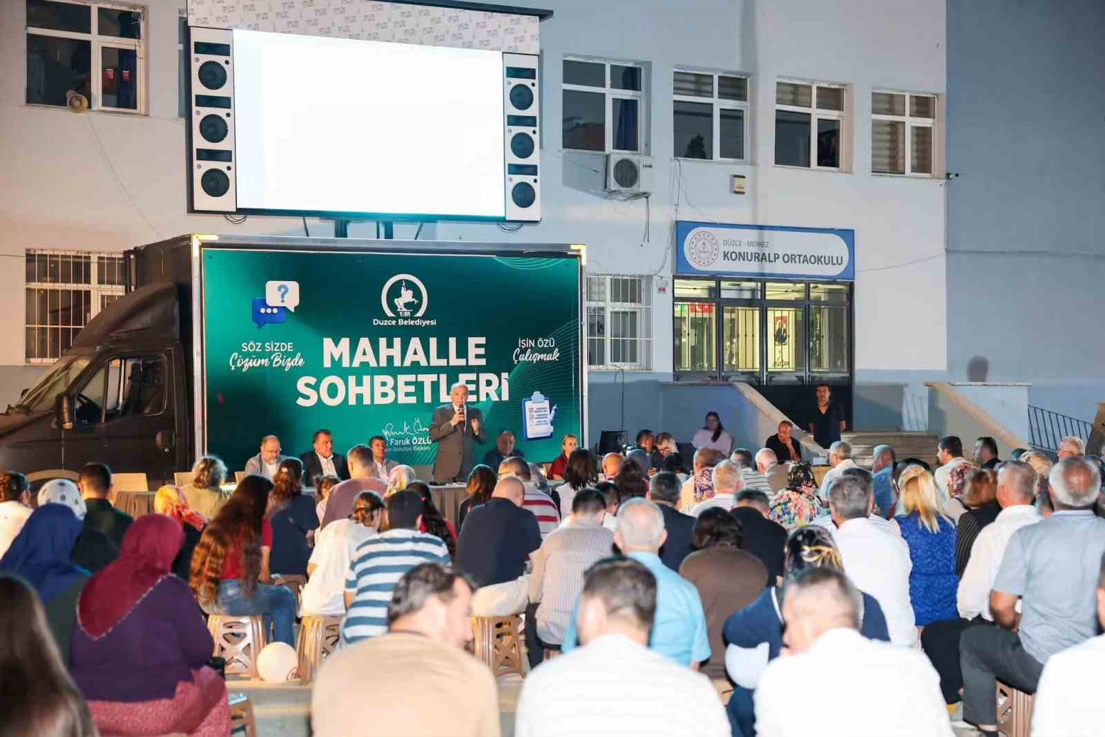 BAŞKAN FARUK ÖZLÜ "KÖKLERİMİZİ UNUTMADAN GELECEĞİ İNŞA EDİYORUZ"